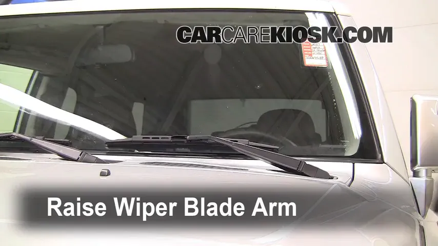 2007 Toyota FJ Cruiser 4.0L V6 Windshield Wiper Blade (Front) Replace Wiper Blades